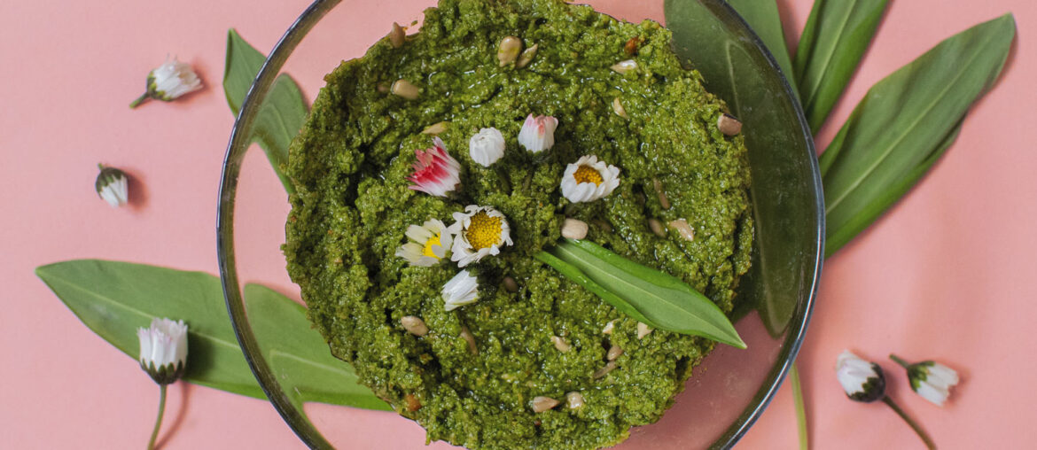 Bärlauchpesto | Vegan und so lecker! Nutze die Bärlauchzeit!